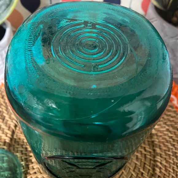 Vintage Blue Ball Ideal Bicentennial Reproduction Glass Jar/Canister - Picture 13 of 16